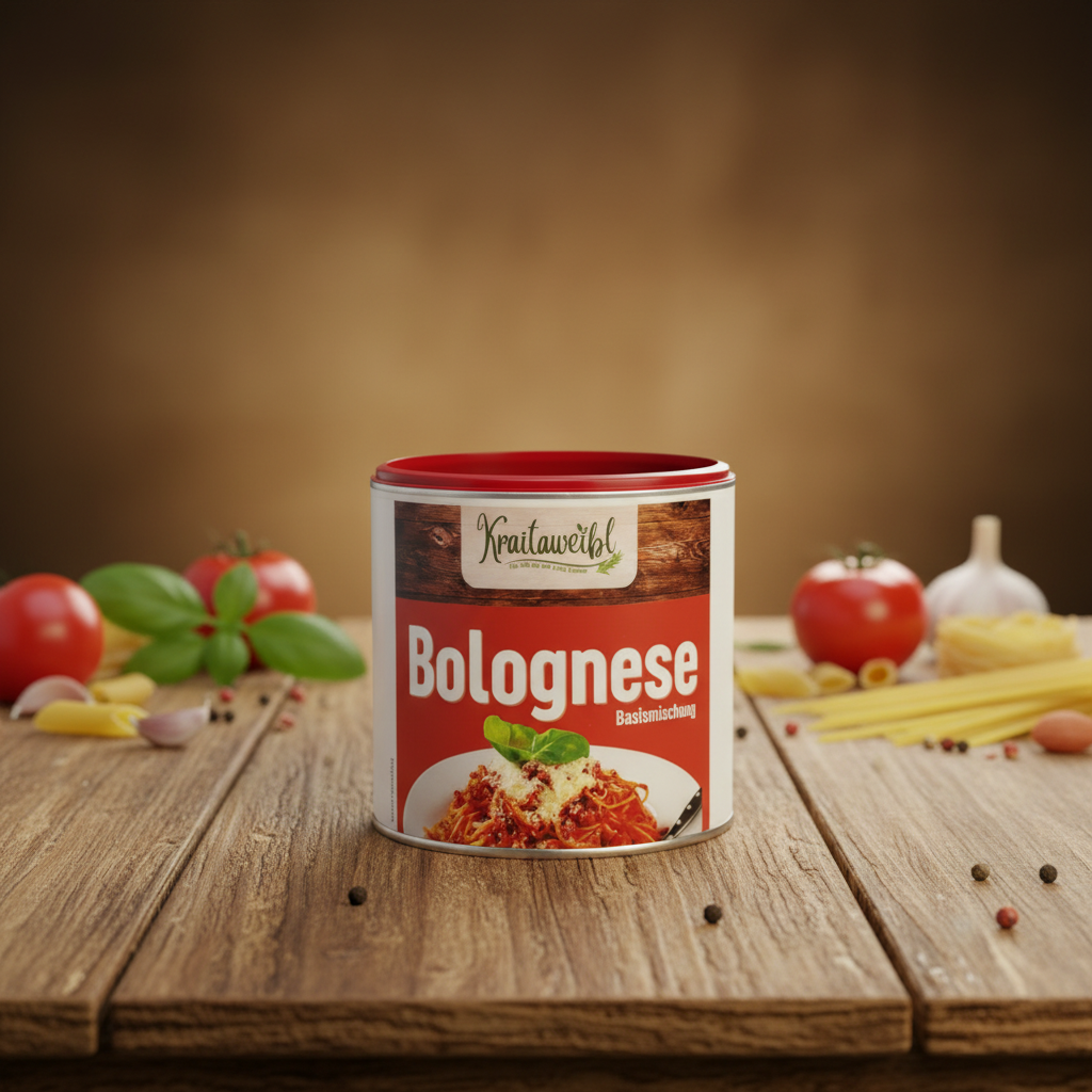 Basismischung zur Herstellung einer Bolognese Sauße in Pulverform