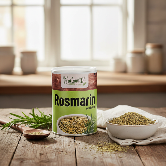 Rosmarin geschnitten