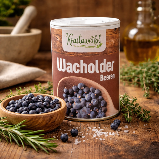 Wacholderbeeren ganz