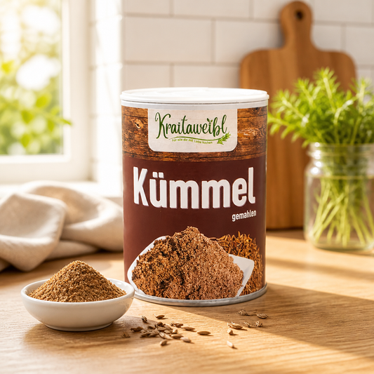 Kümmel gemahlen