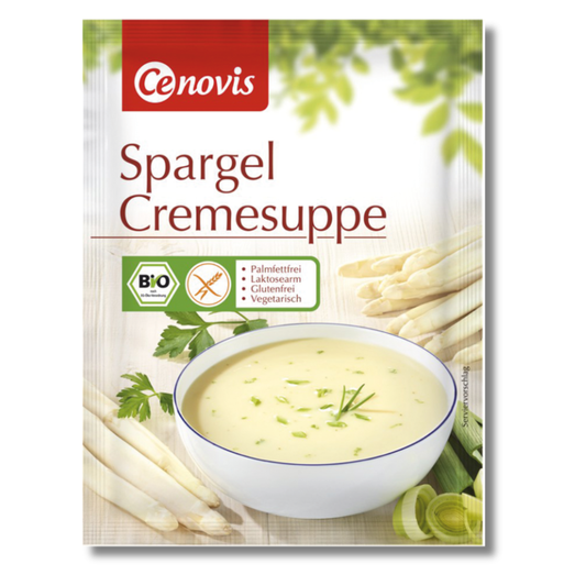 Bio Spargelcremesuppe