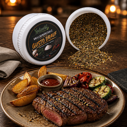 Pfeffermix Grillgewürzsalz mit Kräutern ohne Zusätze