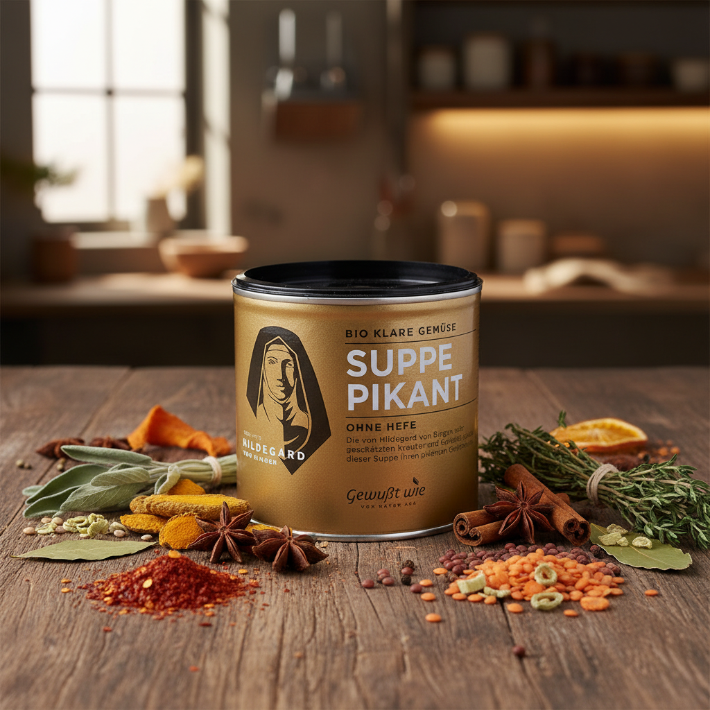 BIO klare Gemüsesuppe pikant