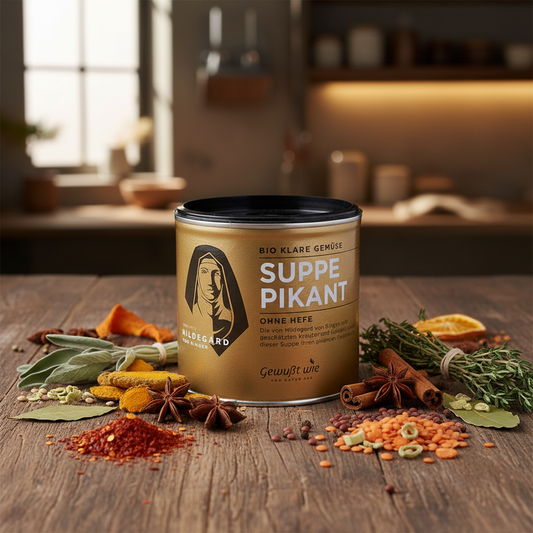 BIO klare Gemüsesuppe pikant