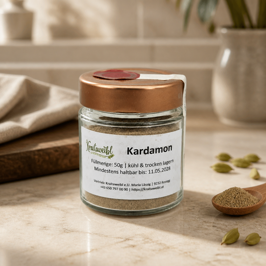 Kardamon gemahlen