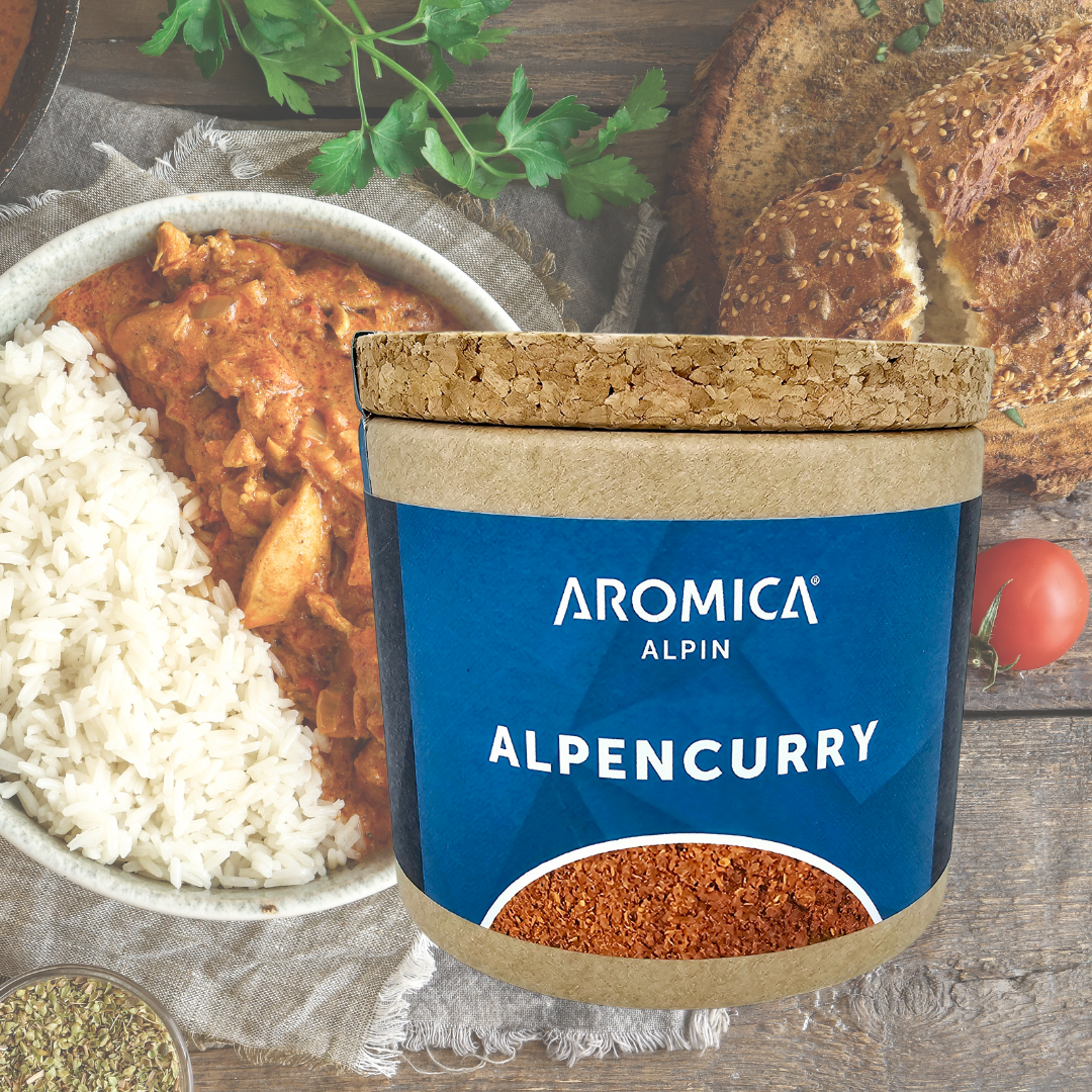 Pappbecher Aromica Alpencurry