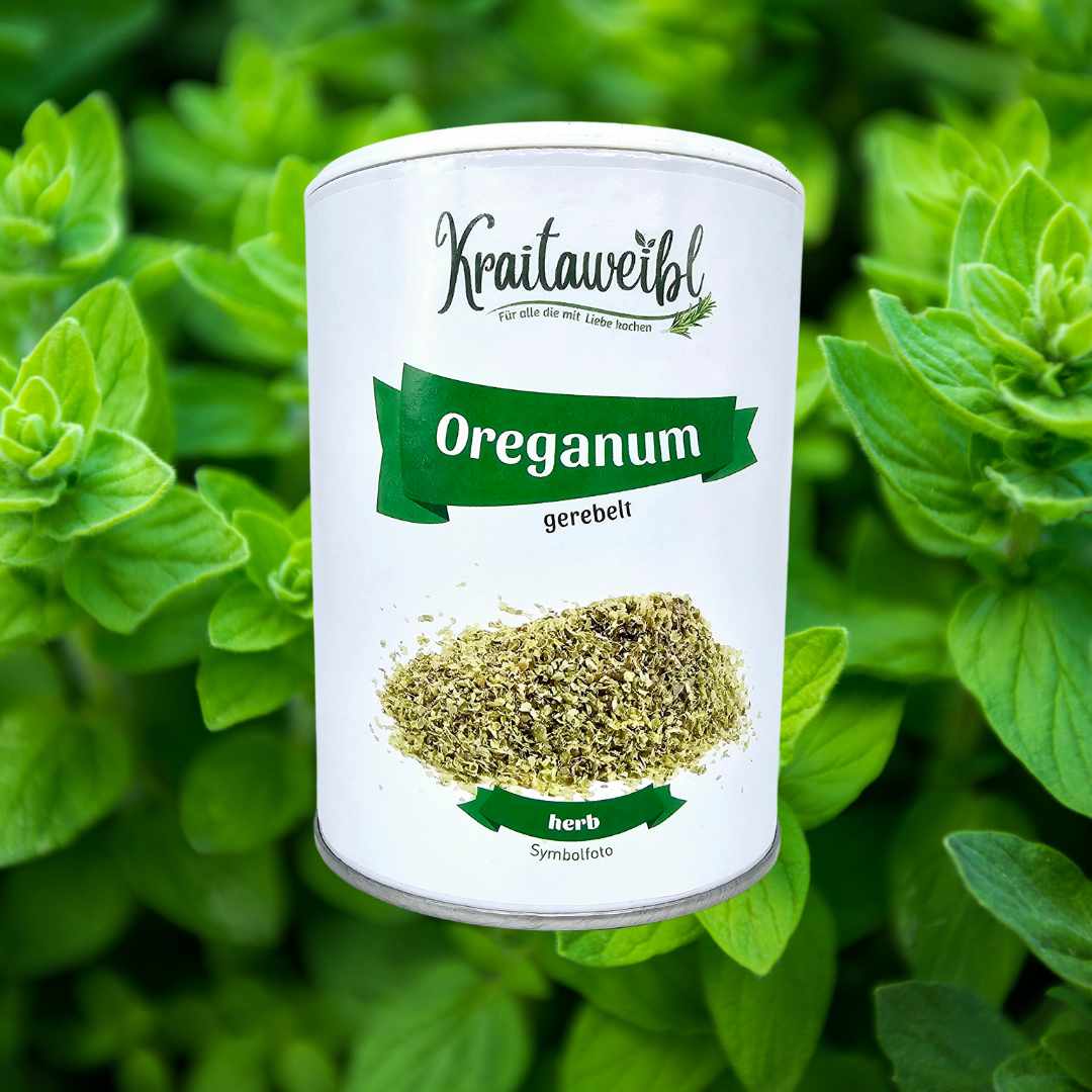 eine Dose Oregano