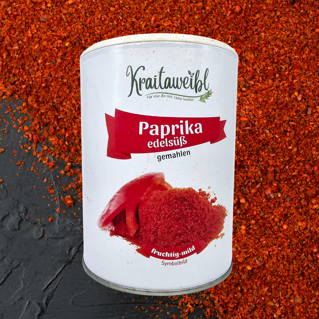 eine Dose Paprika edelsüß