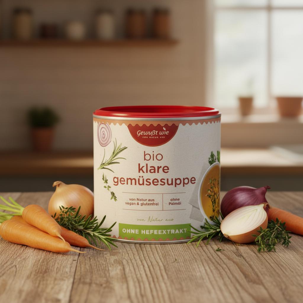 BIO klare Gemüsesuppe