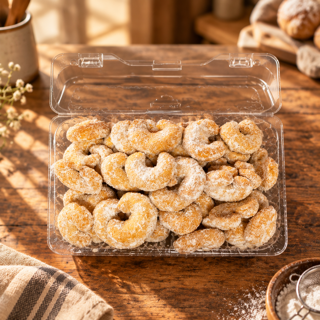Vanillekipferl mit Walnüssen 500 g