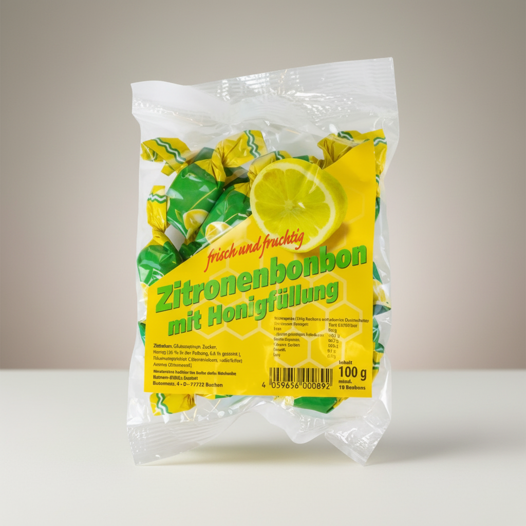 Zitronen Honig Zuckerl
