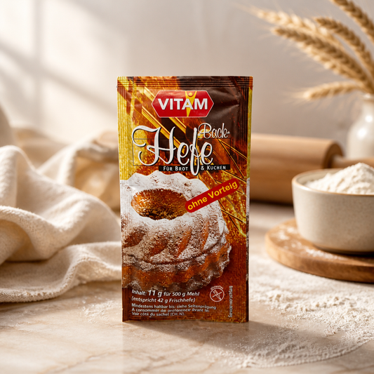 Backhefe glutenfrei
